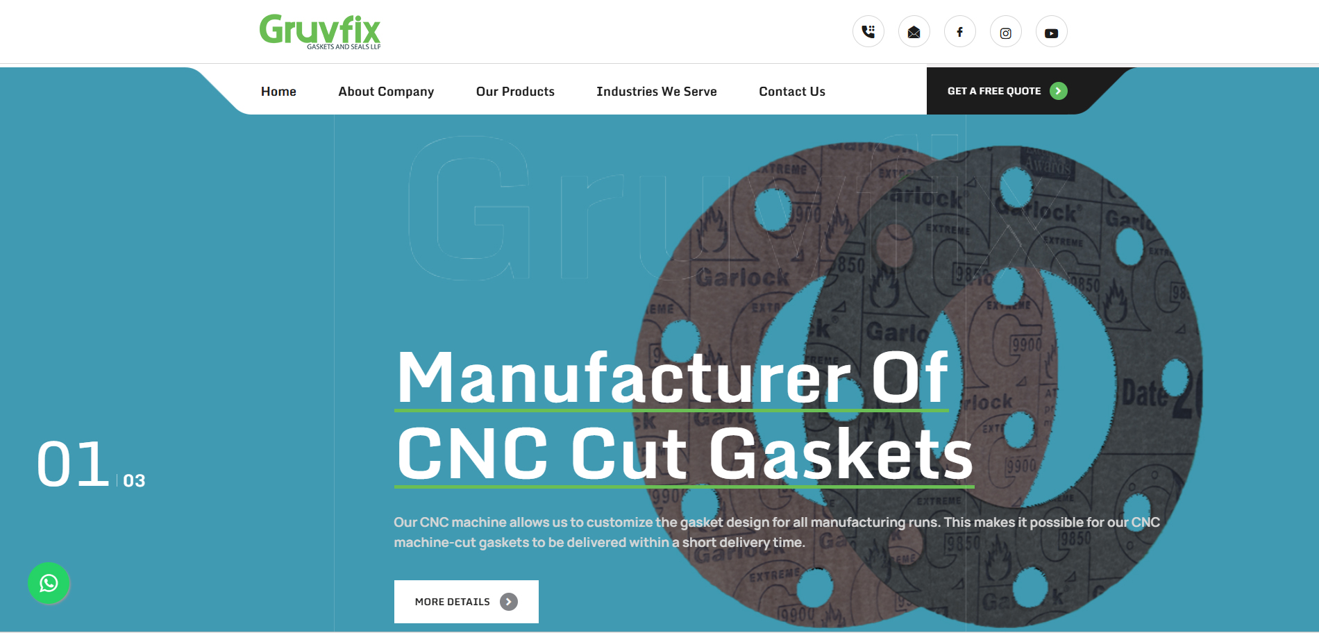 Gruvfix  GASKETS AND SEALS LLP